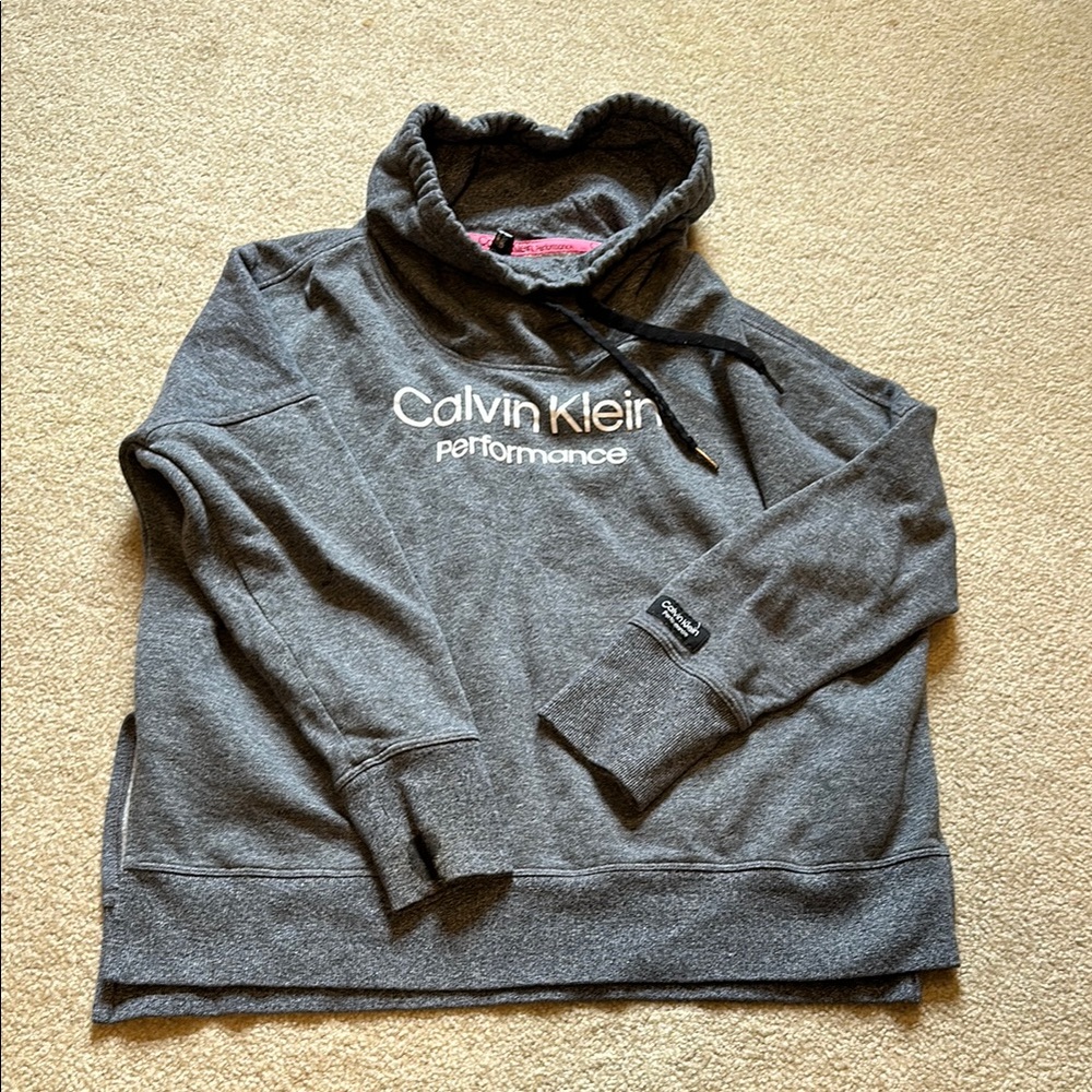 Calvin Klein Performance cowl neck sweatshirt